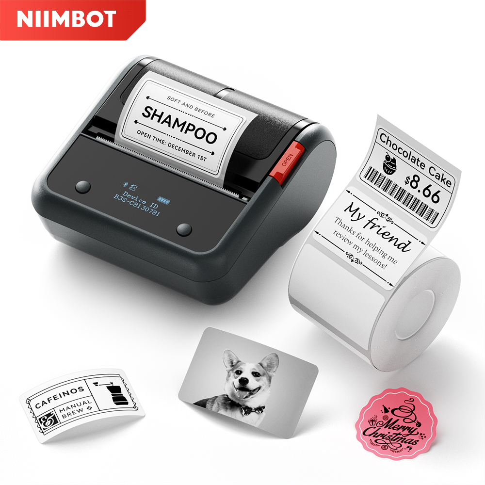 Commercial Printing Paper - Niimbot B3S Wireless Label Printer 3