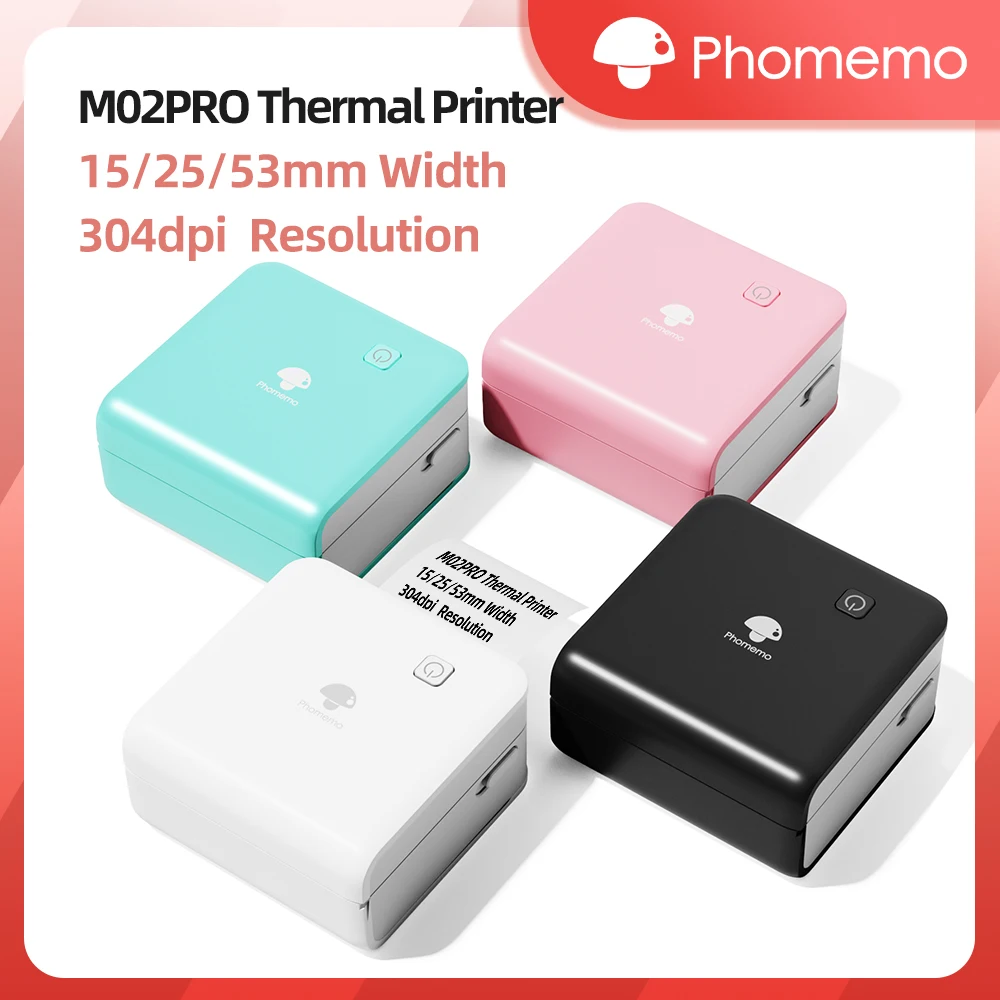 Phomemo M02Pro Mini Portable P - đánh giá và giá Commercial Printing Paper