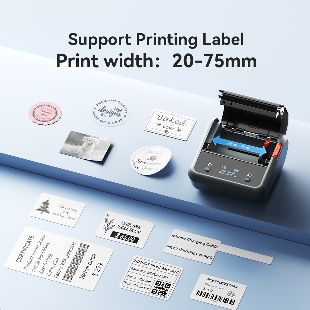 Niimbot B3S Wireless Label Pri - đánh giá và giá Commercial Printing Paper