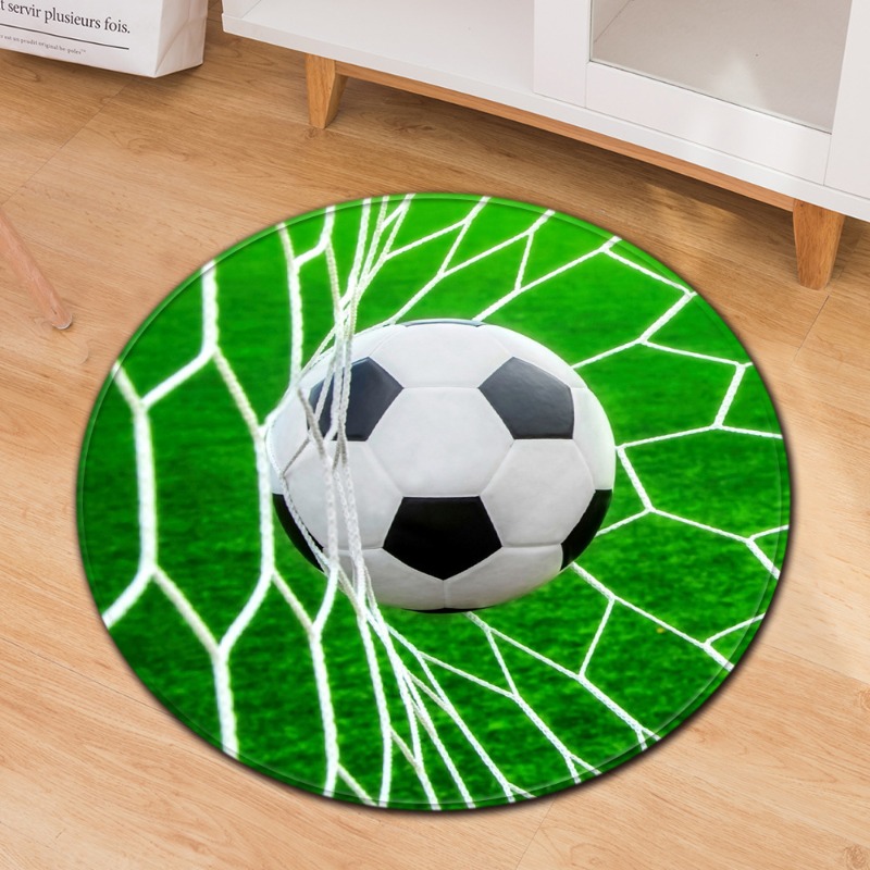 Soccer Theme Round Carpet Spor - đánh giá và giá Commercial Printing Machine